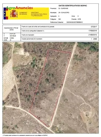 Venta  de Finca para explotación ganadera en Ourense