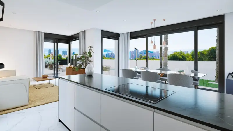 Villa de Lujo en Sierra Cortina Finestrat con Piscina Privada