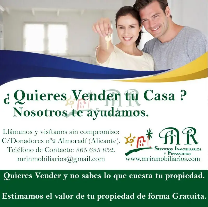 Parcela en Venta El Bañet Almoradi 380m2