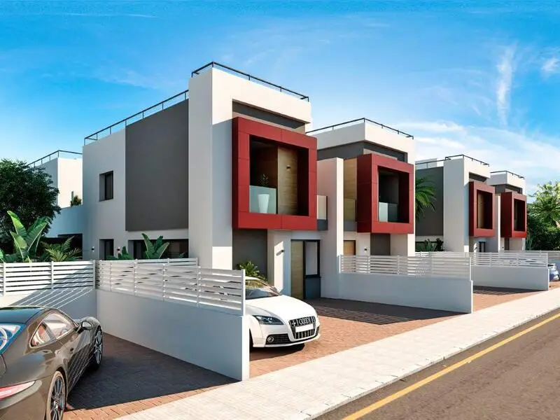 Adosados en Denia con Jardin Privado y Piscina Comunitaria
