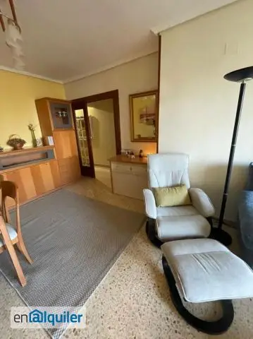 Alquiler piso estudiantes Valencia 109m2 4 habitaciones 2 baños terraza