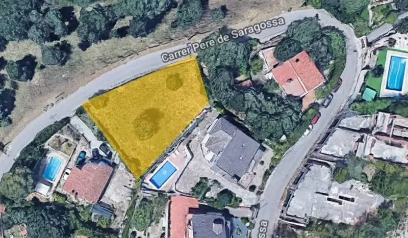 Solar en Venta Pedra Santa Sentmenat 658m2 Casa 4 Vientos