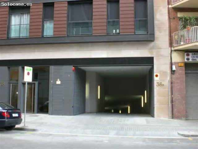 Parking en Alquiler en Barcelona con Trastero
