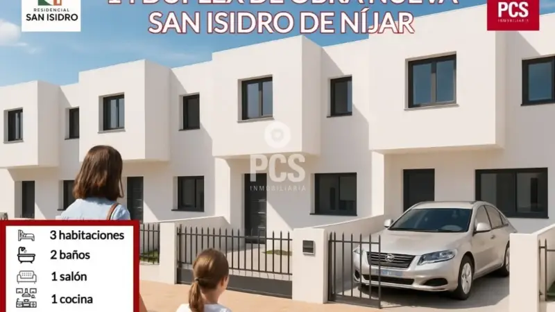 Dúplex Obra Nueva San Isidro de Níjar 3 Habitaciones 2 Baños