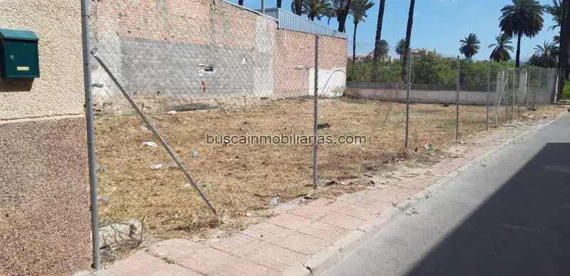 Solar Urbano en Venta Churra Murcia 472m2 Superficie Edificable 1800m2
