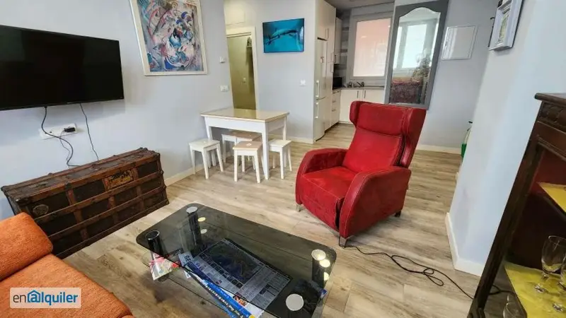 Alquiler Piso 2 Dormitorios Amueblado Algorta Reformado
