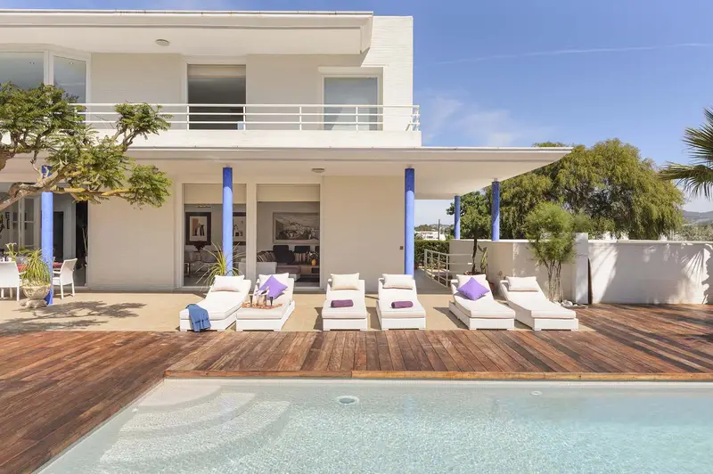 Casa 5 Dormitorios Alquiler Ibiza Piscina Jardin Barbacoa