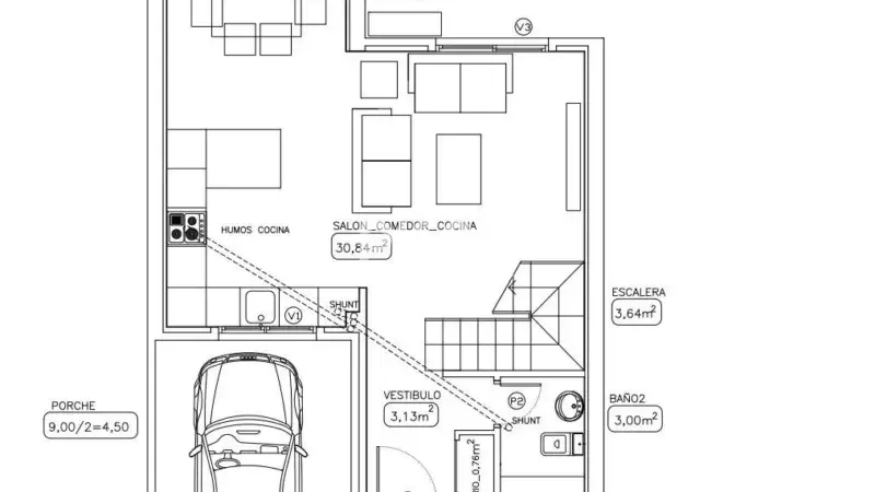Chalet en Venta Marchamalo 3 habitaciones 2 baños