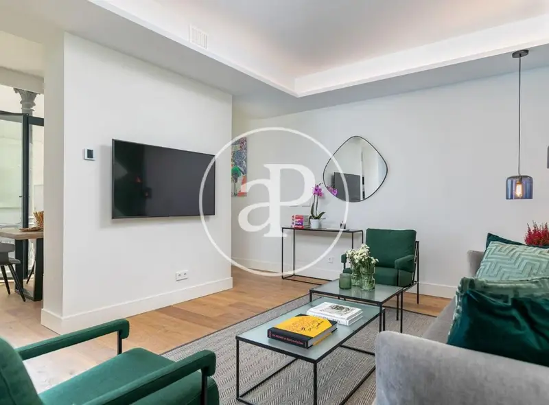 Piso en alquiler con terraza 130m2 amueblado Alcalá