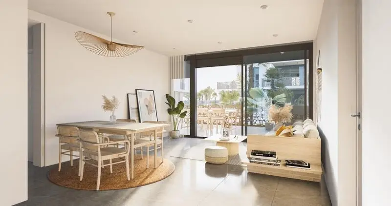 Bungalows en Mar de Cristal: 2 y 3 Dormitorios, Terraza y Solarium