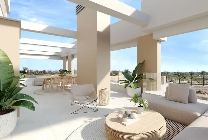 Apartamento 3 Dormitorios en Complejo Residencial de Lujo Murcia