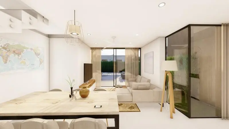 Villa en Los Urrutias Murcia 2 dormitorios 2 baños Piscina Nueva Construccion