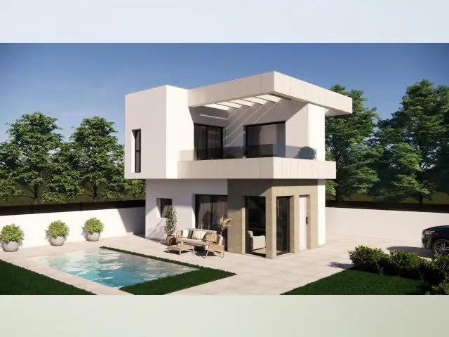 Villa 3 Dormitorios La Herrada Los Montesinos Piscina Privada