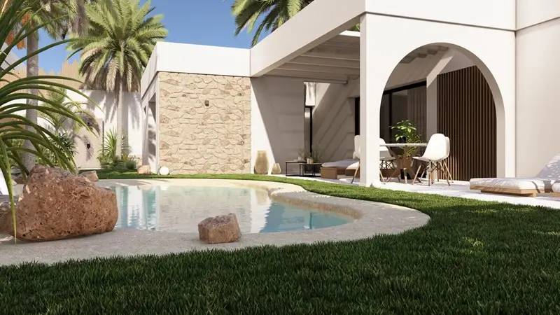 Villa Nueva en Altaona Golf Murcia