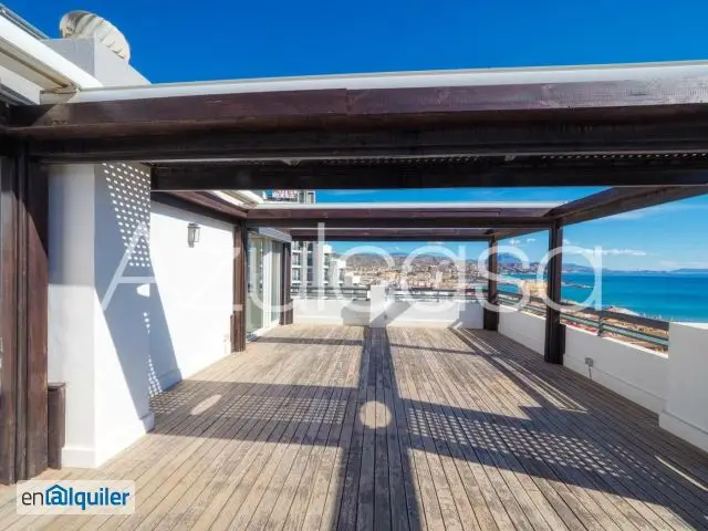 Alquiler Atico Amueblado Terraza Campello Playa