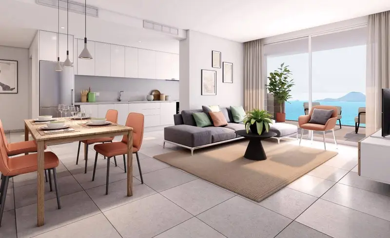 Apartamento en Venta La Manga del Mar Menor Obra Nueva