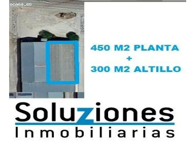 Nave Industrial 750m2 Barrax Carretera N-430