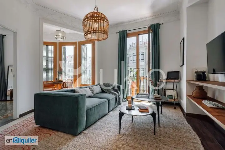 Alquiler Piso Amueblado Eixample 85m2