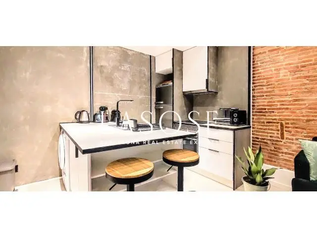 Encantandor Piso Amueblado Un Dormitorio Alquiler Barcelona