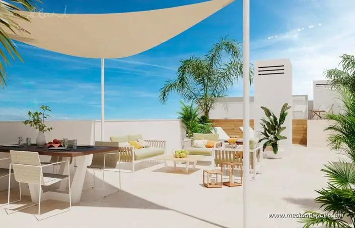 Apartamento 2 Dormitorios Lujo Cerca Playa San Juan de los Terreros