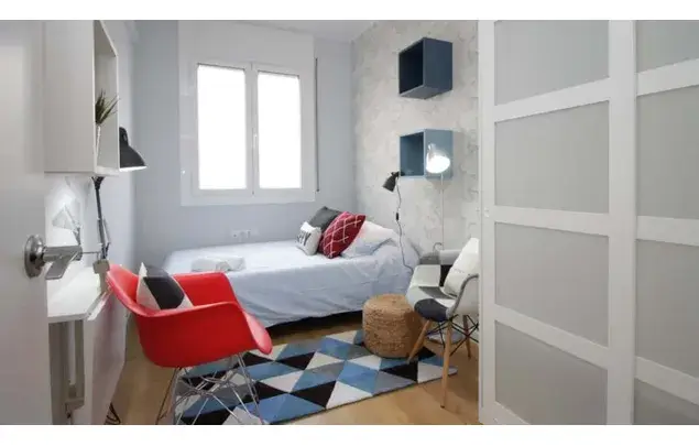 Habitaci
ón 124m
² Barcelona Alquiler Media-Larga Estancia