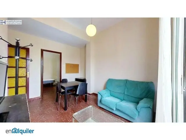 Alquiler Piso Amueblado Estudiantes Benimaclet 3 habitaciones