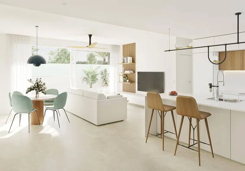Villa Pareada Moderna en Sucina Murcia con Piscina y Solarium