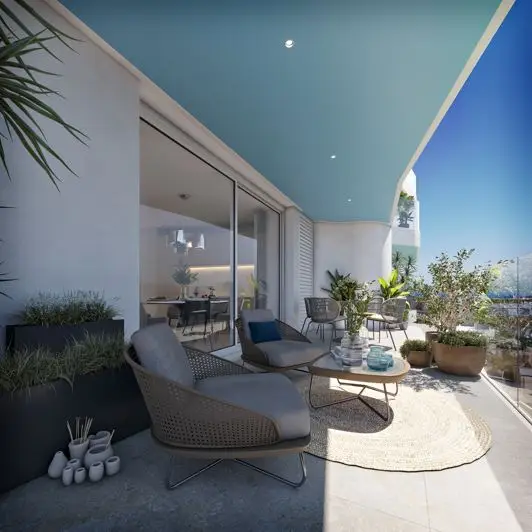 Penthouse de Lujo en Villajoyosa 2 Dormitorios Vistas al Mar