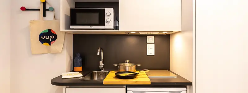 Habitacion Individual 13m2 con Cocina