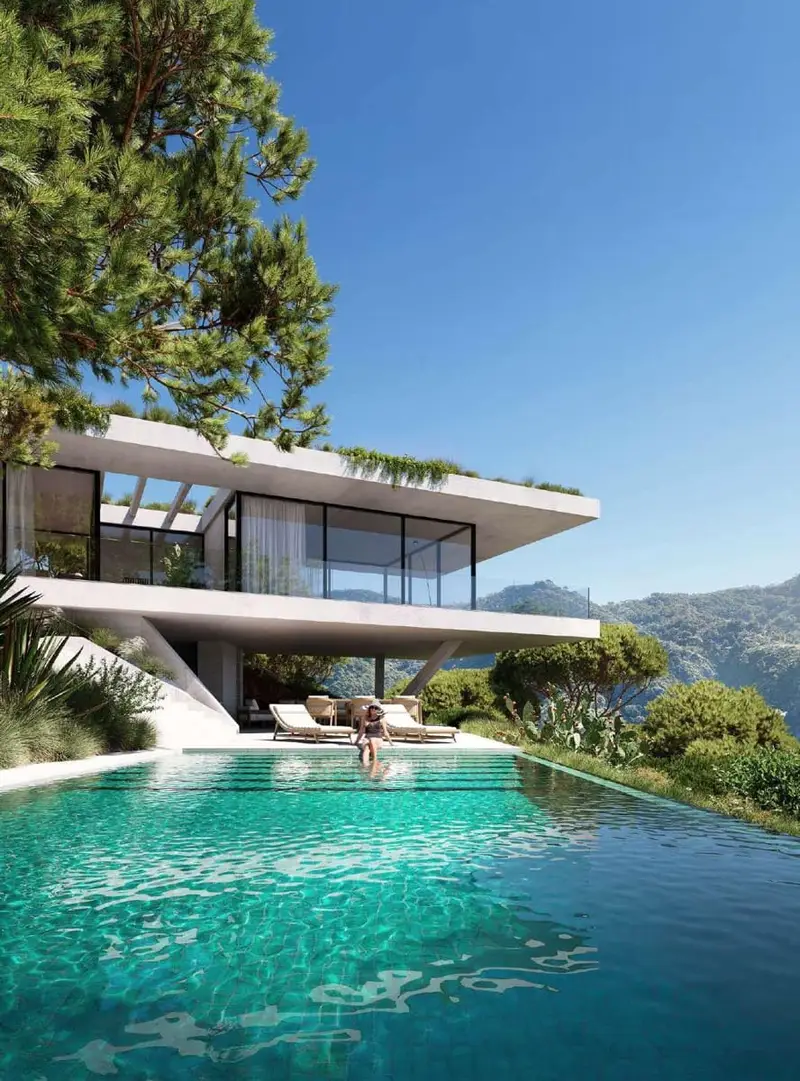 Villa de Lujo en Marbella Málaga 5 Dormitorios Piscina Privada Vistas al Mar