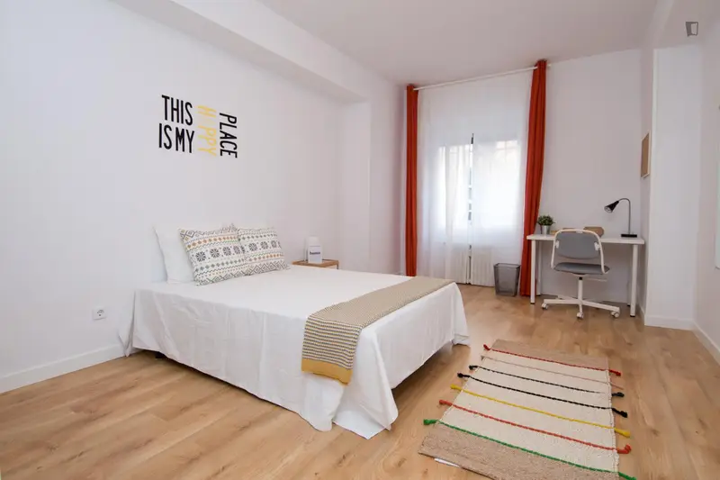 Habitacion Doble para Estudiantes y Profesionales en Madrid