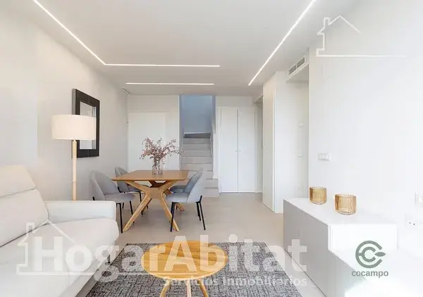 Chalet Nuevo en Els Poblets con Jardin Terraza y Garaje