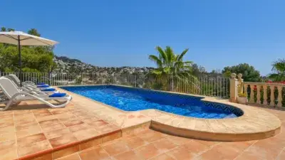 Casa Vacacional Benissa Piscina Privada 6 Personas