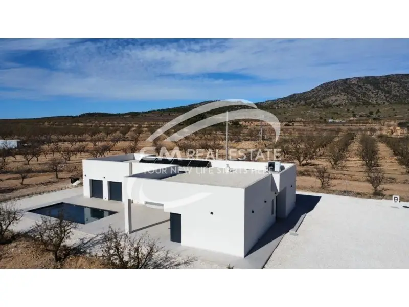 Villa en Pinoso con Jardin y Piscina - Nueva Construccion
