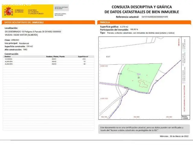 Parcela en Alquiler para Cultivo o Almacenaje - Cerca Aeropuerto