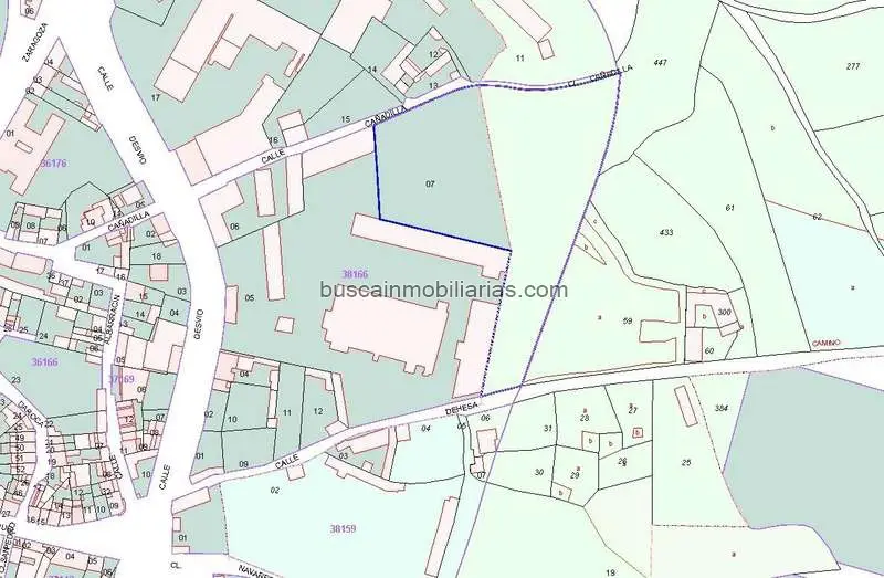 Parcela Rustica y Urbana en Venta Calamocha 14557m2