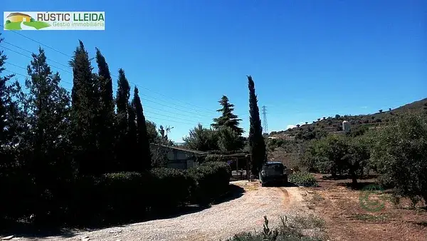Finca con Casita Agricola en Juneda