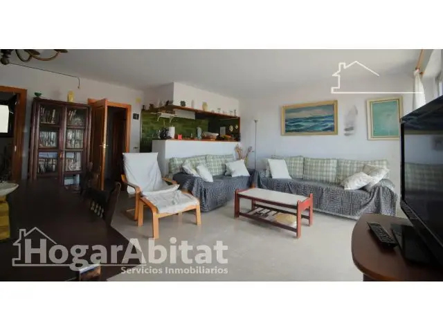Apartamento Primera Linea de Playa Sueca El Perello Gran Terraza