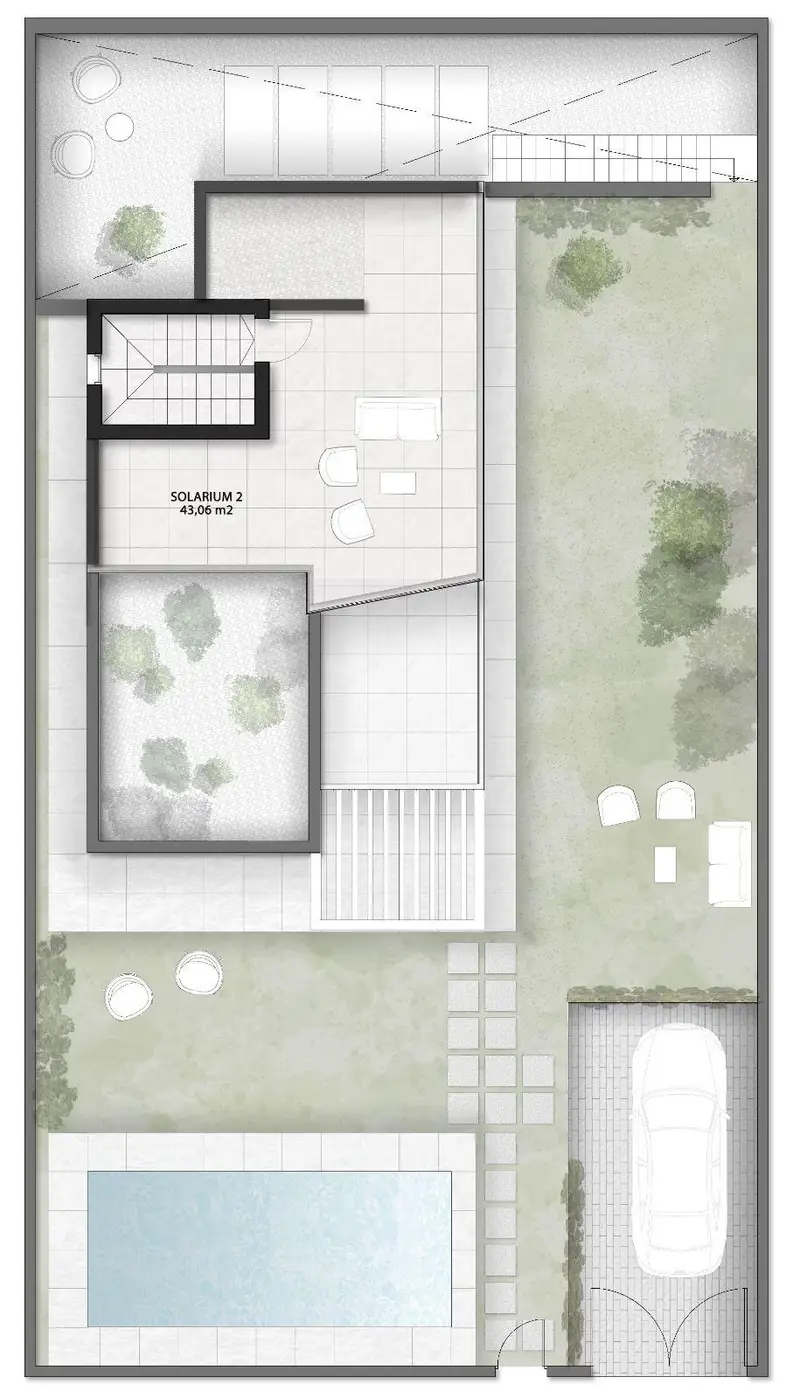 Villa con Piscina Privada en Torrevieja Obra Nueva Alegria