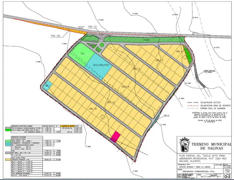 Terreno en Venta Salinas Alicante 600m2