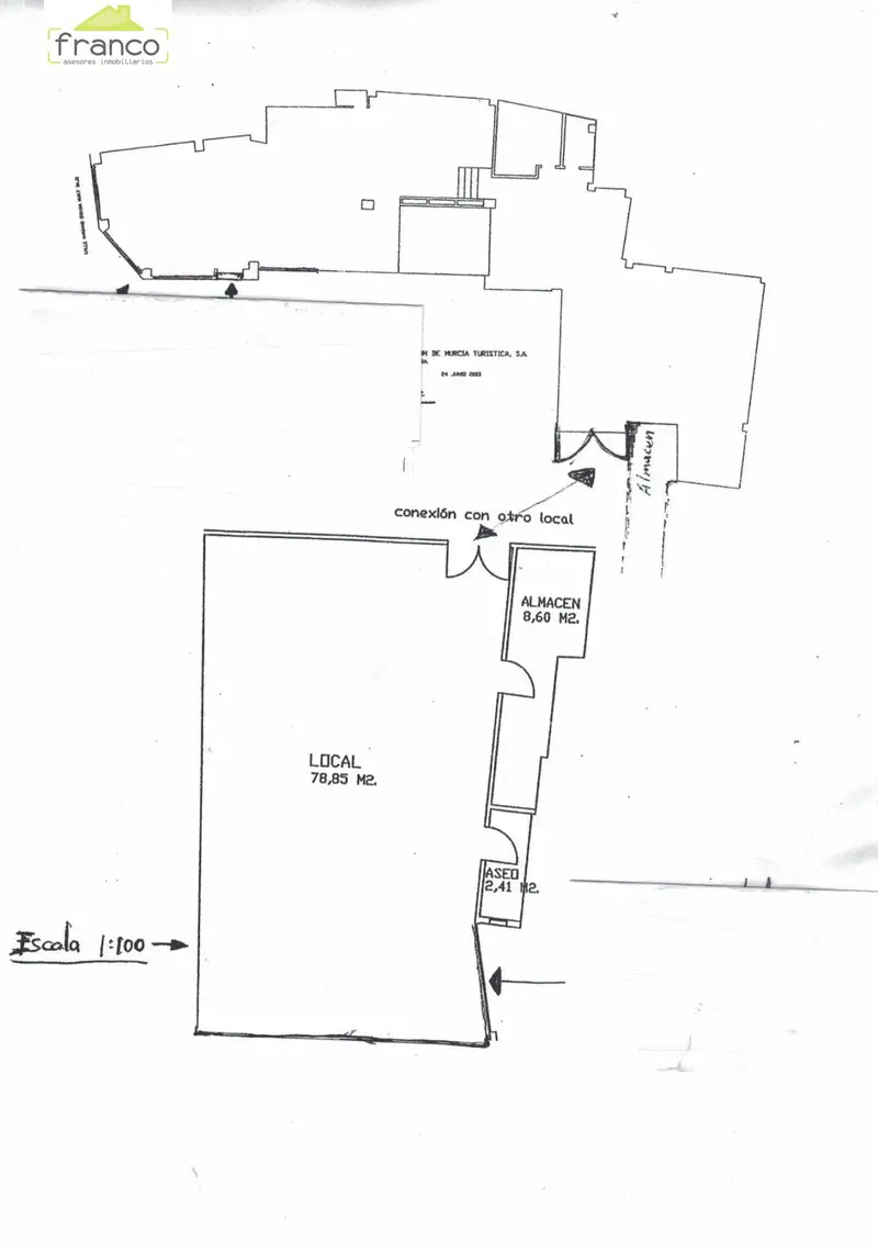 Venta Local Comercial Centro Murcia 330m2 Alta Rentabilidad