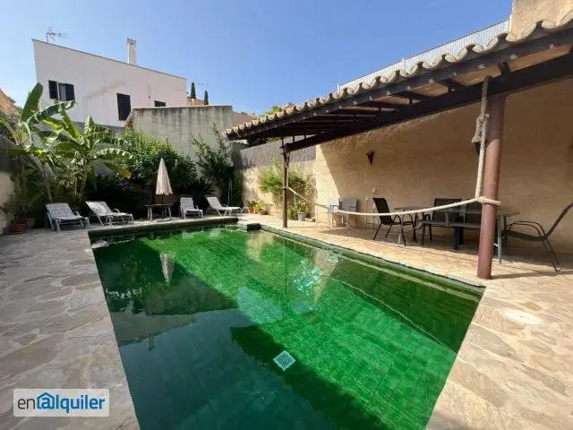 Alquiler Casa Piscina Pollença Casco Antiguo