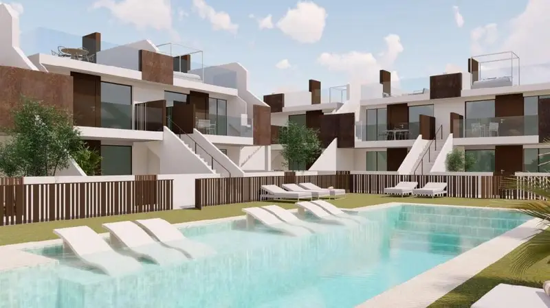 Venta Casa Nueva Pilar de la Horadada 2 Dormitorios Piscina