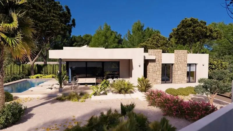 Villa de Lujo en Benissa 3 Dormitorios 2 Baños Piscina