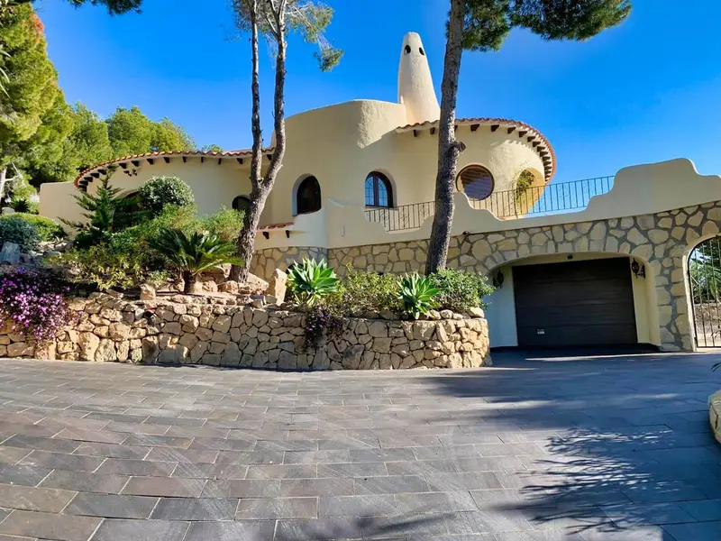 Chalet de Lujo en Altea la Vella con Vistas al Mar