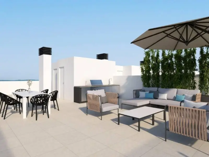 Venta Ático Santa Pola Terraza Piscina Aparcamiento
