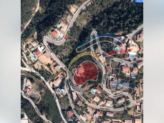 Terreno en Venta Calonge 820m2 con Vistas