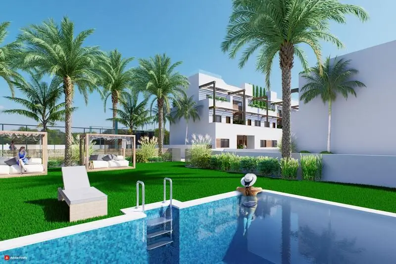 Bungalows en Torre de la Horadada cerca de la playa