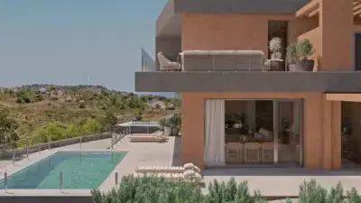 Hermosa Villa en Lliber 3 Dormitorios 3 Banos Piscina Jardin
