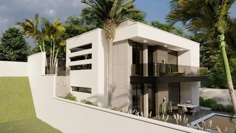 Villa en Fortuna Murcia 3 dormitorios 2 baños Piscina Jardin